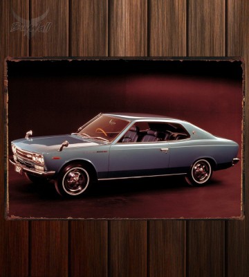 Металлическая табличка Nissan Laurel Hardtop (C30)